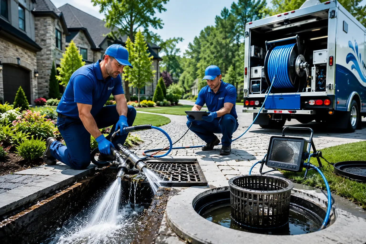 Local outdoor drain cleaning professionals in Heath, MA